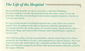 Meanwood Park Hospital 1919 - 1996