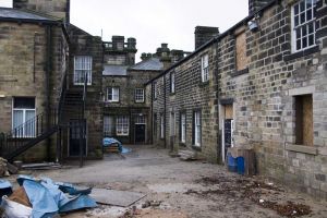 Rear Courtyard, december 2008