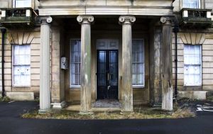 The Mansion Front Door, December 2008