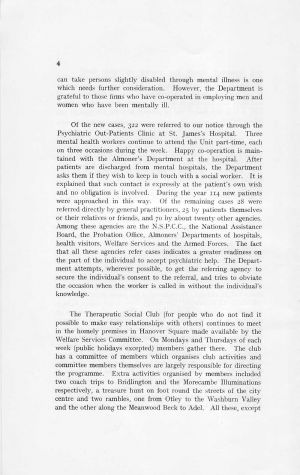 The Mental Health Services Leeds 1959 page 4