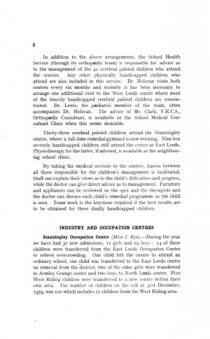 The Mental Health Services Leeds 1959 page 8