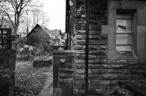 Crooked Acres Smoking Area, Jan 2009