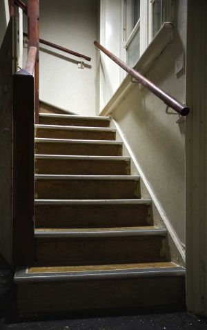 Back Stairs Leading To The Attic, Jan 2009